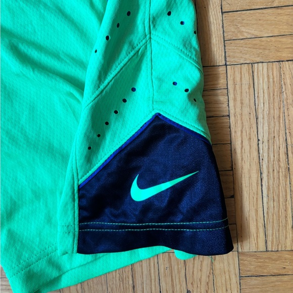 Nike Drifit Elite Basketball Shorts Neon Green Size Small - Picture 3 of 10